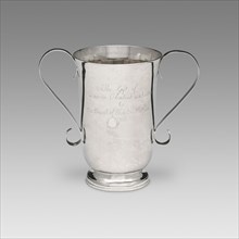 Cup, 1788. 'The Gift of Deacon Obadiah Dickinson to the Church of Christ in Hatfield. 1788'.