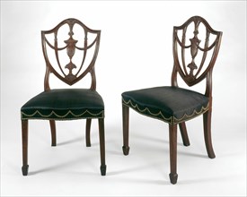 Pair of Side Chairs, 1794/99. Carving attributed to Samuel McIntire.