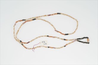 Necklace Strung with Shell and Ceramic Beads, c. 10th/16th century.