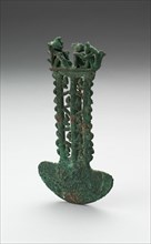 Ceremonial Knife (Tumi) With Figural Scene and Zoomorphic Figures, A.D. 1100/1470.