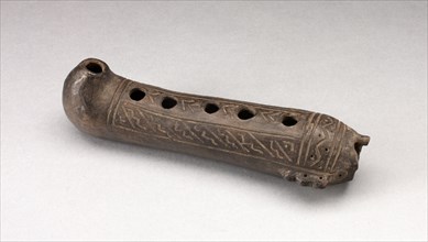 Flute Incised with Geometric Design, A.D. 1200/1450.