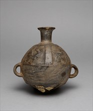 Vessel (Aryballos) with Relief Depicting Birds and Fish, A.D. 1200/1450.