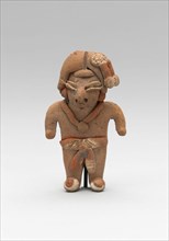 Standing Male Figurine Wearing a Necklace and Breechcloth, 500/300 B.C.