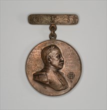 Dewey medal, c. 1898. 'The Gift of the People of the United States to the Officers and Men of the Asiatic Squadron under the Command of Commodore George Dewey'. Designed by Daniel Chester French.