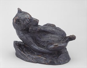 The Soul of Contentment (Black Bear), Modeled 1886, cast 1886/99.