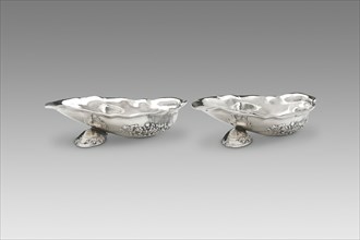 Pair of Shell-Shaped Dishes, 1887.