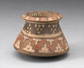 Miniature Jar with Textile-Like Pattern, A.D. 1450/1532.