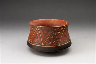 MIiniature Bowl with Geometric Textile-like Pattern, A.D. 1450/1532.