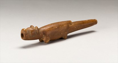 Long Tube, Possbly for Lime, in the Form of an Animal, A.D. 1450/1532.