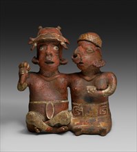 Seated Joined Couple, 200 B.C./A.D. 300.