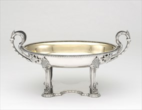 Compote, 1866. Dish for serving dessert.