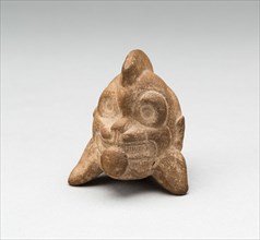 Whistle in the Form of the Head of a Jaguar, Possibly A.D. 250/900.