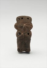 Mold-Made Female Figurine with Pierced Holes in Head and Shoulders, c. A.D. 100/600.