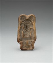 Mold for Male Figurine wearing Jewelry and Lobed Headdress, c. A.D. 100/600.