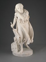 Nydia, The Blind Flower Girl of Pompeii, modeled 1855-56, carved 1858. Character from "The Last Days of Pompeii" by Edward Bulwer-Lytton.