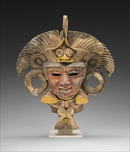 Mask from an Incense Burner Portraying the Old Deity of Fire, A.D. 450/750.