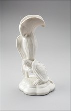 Vase, 1877/79. White porcelain in the shape of a pitcher plant and terrapin.