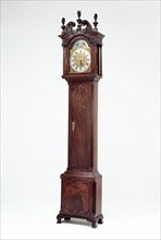 Tall Case Clock, 1765/75. Grandfather clock in carved wood. Works by John Wood Jr.