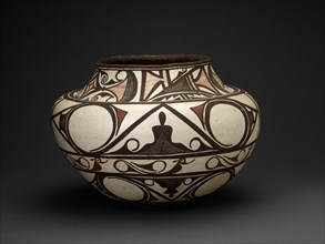 Polychrome Jar, c. 1875. Zuñi Pueblo, New Mexico, United States.
