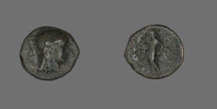Coin Depicting the Goddess Athena, 246-225 BCE.