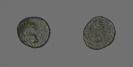 Hemidrachm (Coin) Depicting a Female Head, 146-27 BCE.