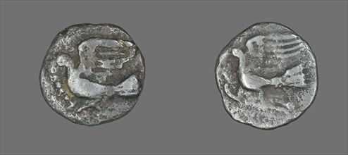 Obol (Coin) Depicting a Dove, 400-323 BCE.