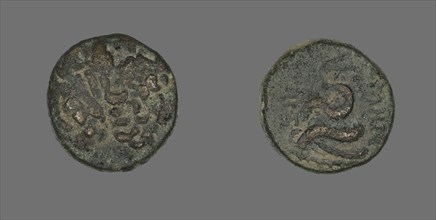 Coin Depicting the God Asklepios (?), probably Late Hellenistic Period, about 200/133 BCE.