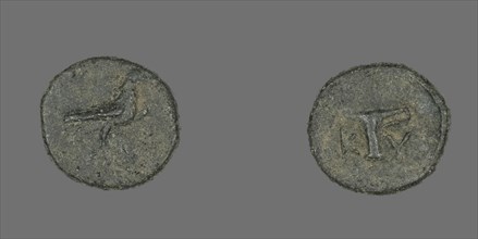 Coin Depicting an Eagle, about 320-250 BCE.