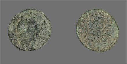 Coin Depicting the Goddess Athena, about 300-200 BCE.