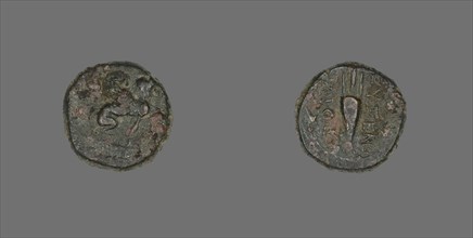 Coin Depicting a Sphinx, about 84 BCE.