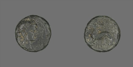 Coin Depicting the God Dionysos, about 133 BCE.