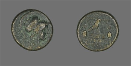 Coin Depicting the Goddess Athena, 133-48 BCE.