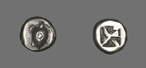 Stater (Coin) Depicting a Sea Turtle, 650-600 BCE.