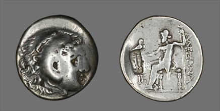 Tetradrachm (Coin) Portraying Alexander the Great as Herakles, 336-323 BCE.
