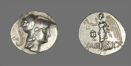 Tetradrachm (Coin) Depicting the Goddess Athena, 190-36 BCE.
