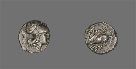 Stater (Coin) Depicting the Goddess Athena, 317-310 BCE.
