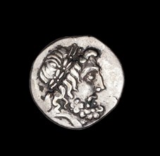 Drachm (Coin) Depicting the God Zeus, 196-146 BCE.