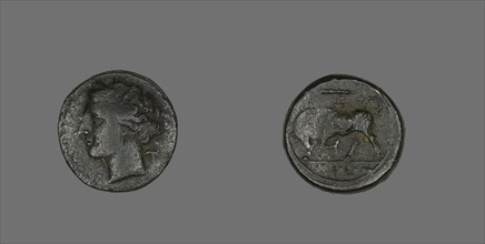 Coin Depicting the Goddess Persephone, 275-216 BCE.