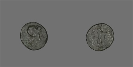 Hexas (Coin) Depicting the God Apollo, late 3rd-2nd century BCE.