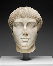 Portrait Head of a Youth, 14-68, reworked by the late 4th-early 5th century.