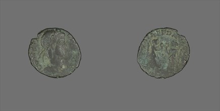 Coin Portraying Emperor Constans, 335-350 CE.