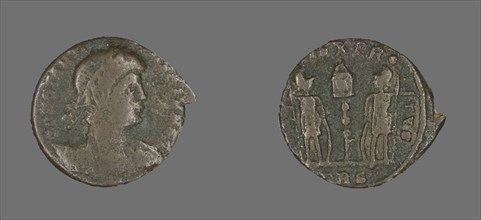 Coin Portraying Emperor Constantine II, 324-361.