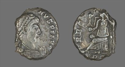 Coin Portraying an Emperor, late 4th century.