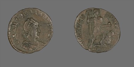 Coin Portraying Emperor Arcadius, 383-408 CE.