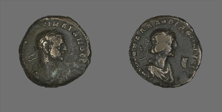 Tetradrachm (Coin) Portraying Emperor Aurelian, 270.