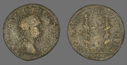 Coin Portraying Emperor Septimius Severus, 193-211.