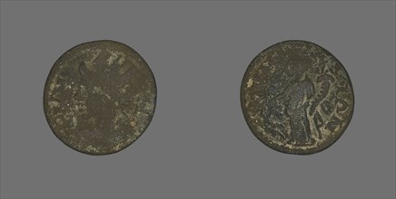 Coin Depicting the Amazon Cyme, about 253-68.