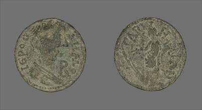 Coin Depicting Populus Romanus, 79-81 or 211-217.