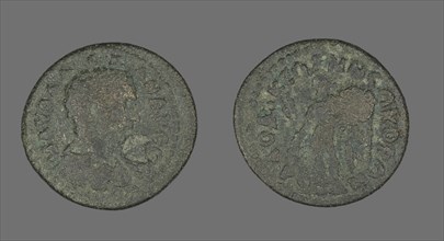 Coin Portraying the Emperor Severus Alexander, before 222.