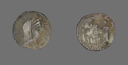 Denarius (Coin) Depicting Concordia, about 62 BCE.
